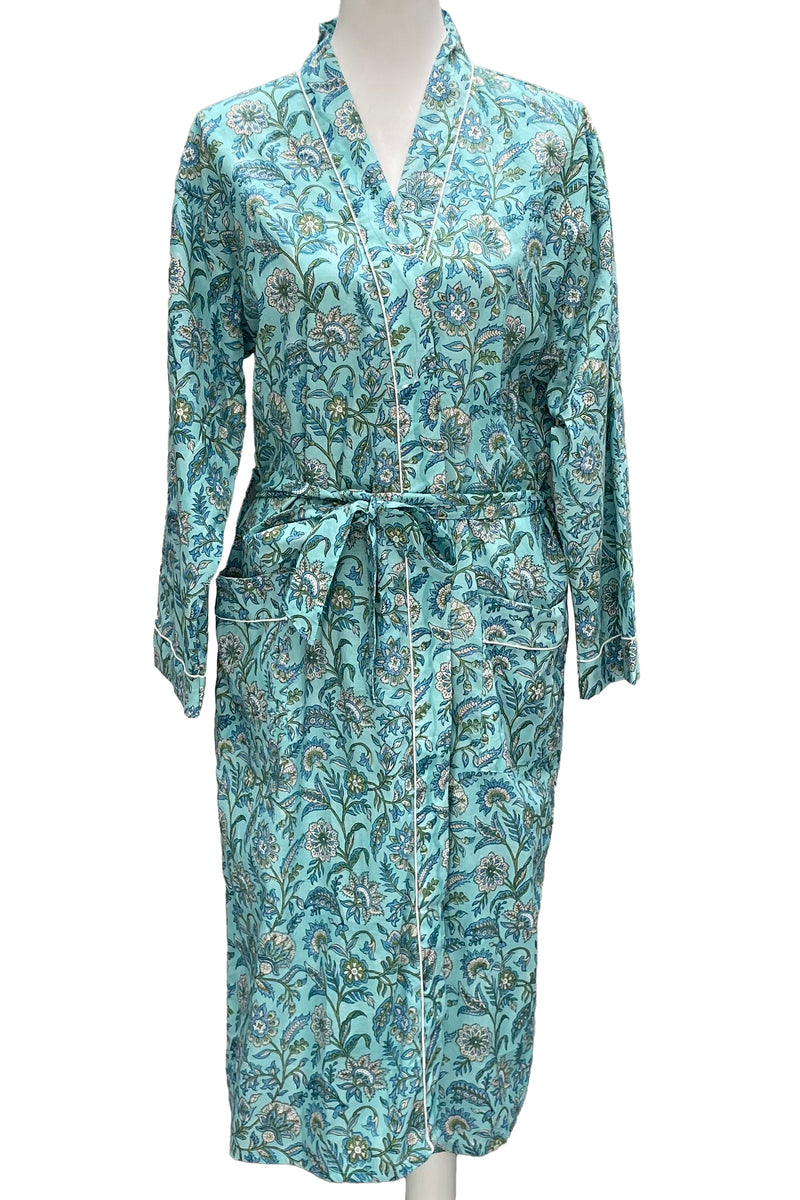 Kimono (Long) Blossom Blue