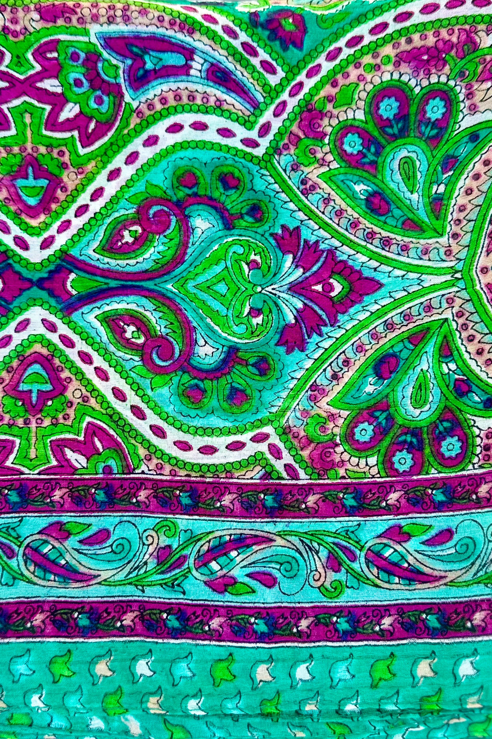 Silk Scarf In Gorgeous Green