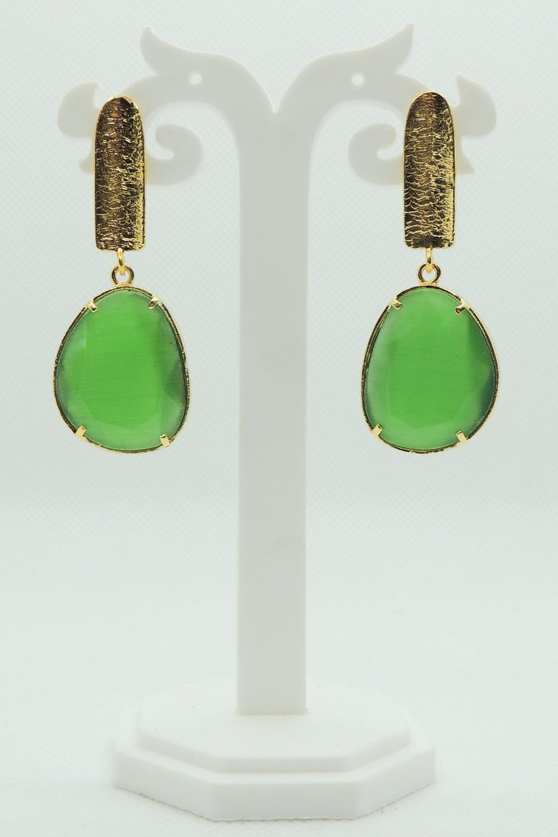 Zara Earrings In Green