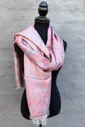 Cashmere & Bamboo Scarf In Sunset Sky