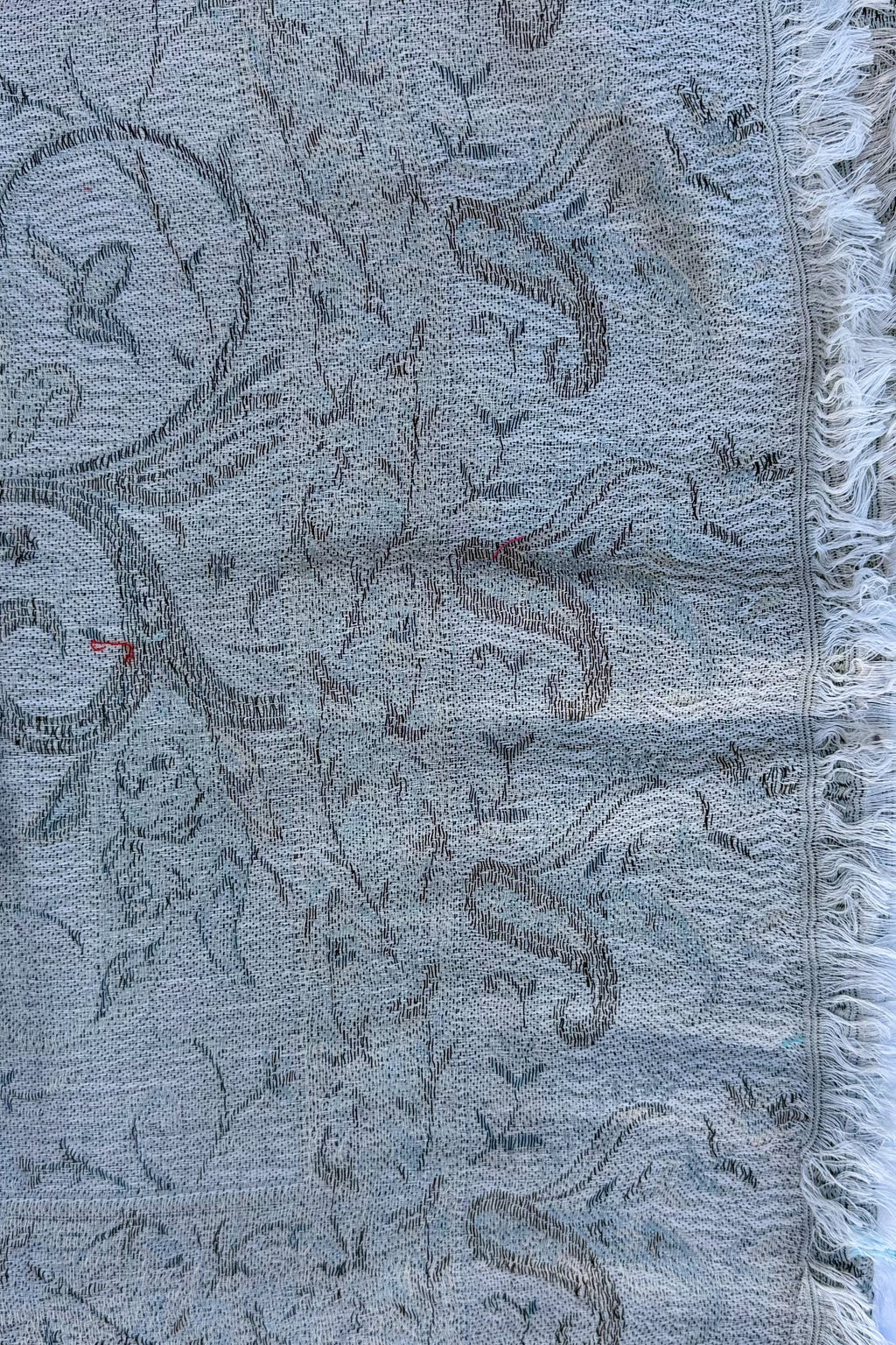 Cashmere & Bamboo Scarf In Glacier