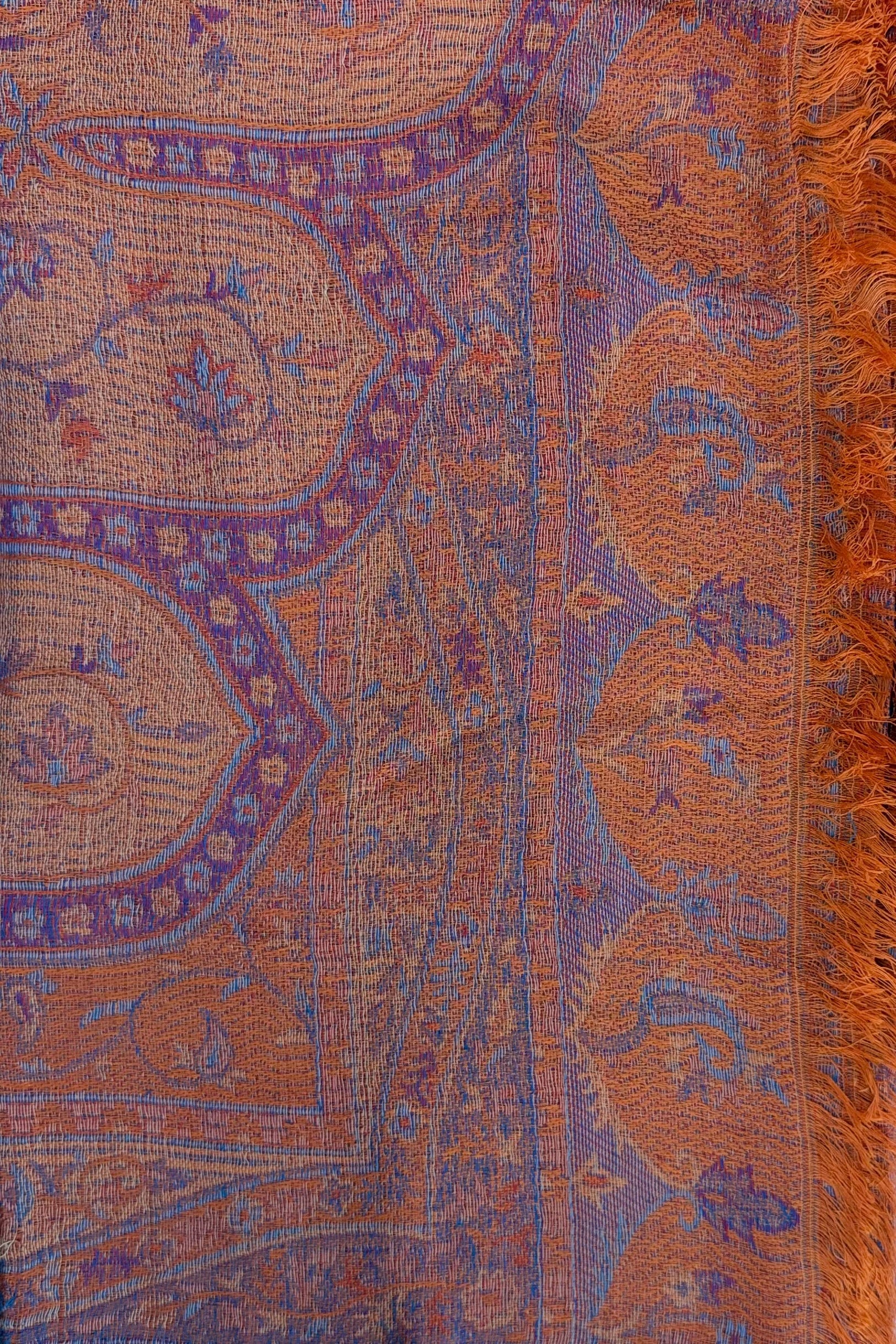 Cashmere & Bamboo Scarf In Turmeric