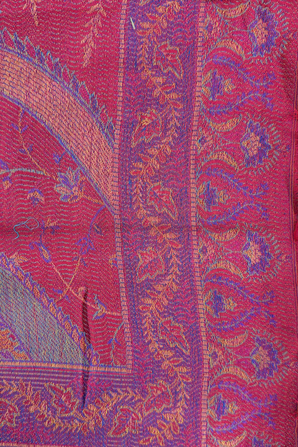 Cashmere & Bamboo Scarf In Red Amethyst