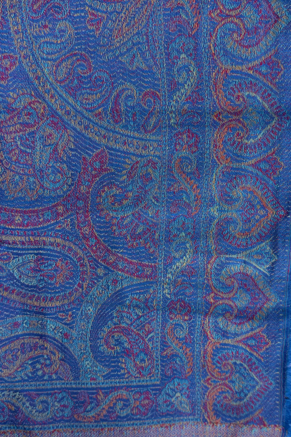 Cashmere & Bamboo Scarf In Persian Violet