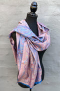 Cashmere & Bamboo Scarf In Persian Violet