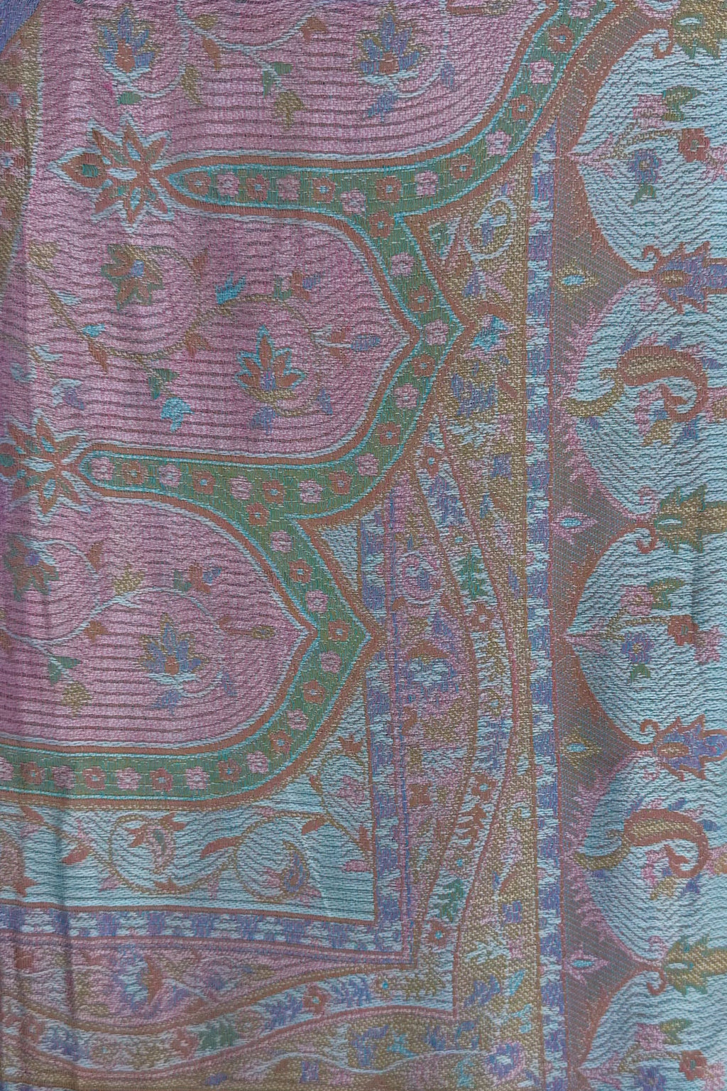 Cashmere & Bamboo Scarf In Misty Pastels