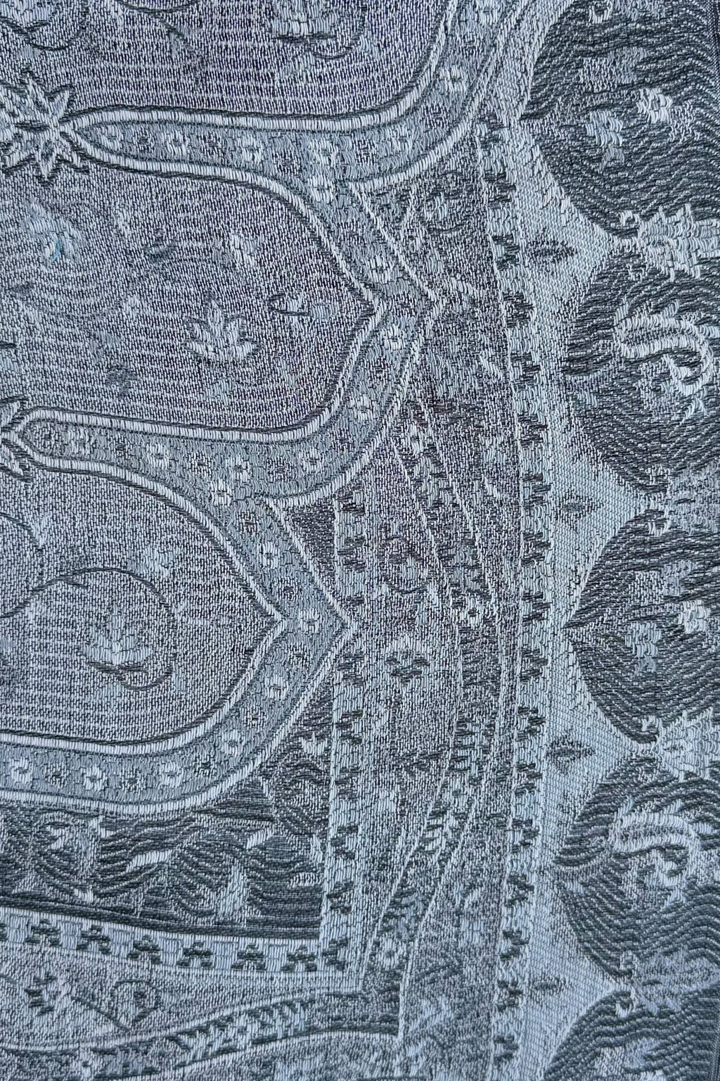 Cashmere & Bamboo Scarf In Anthracite