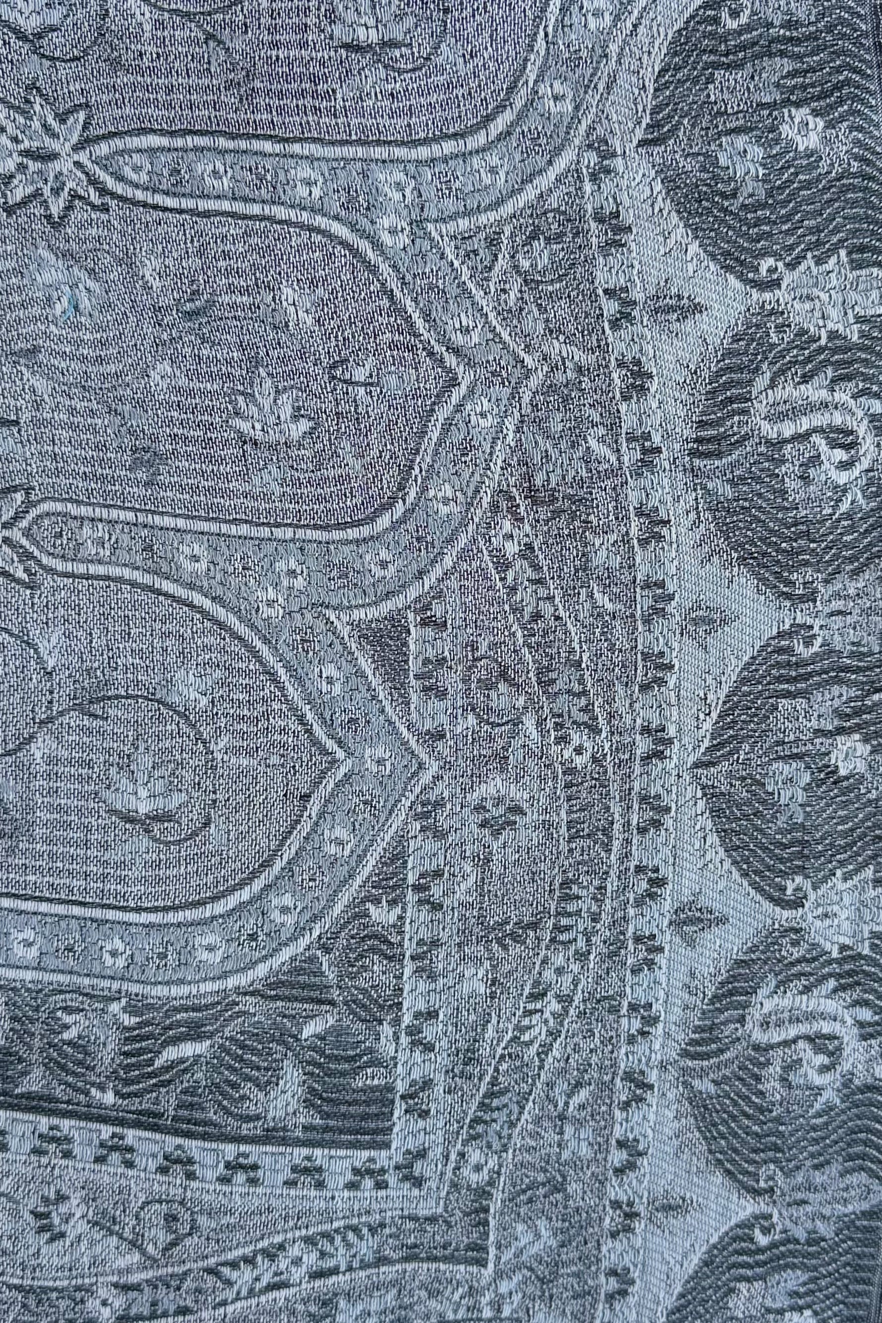Cashmere & Bamboo Scarf In Anthracite