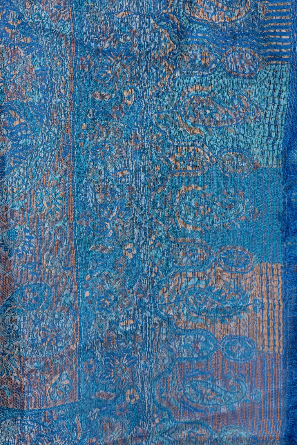 Cashmere & Bamboo Scarf In Cornflower