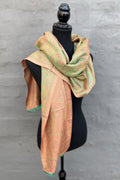 Cashmere & Bamboo Scarf In Golden Apple