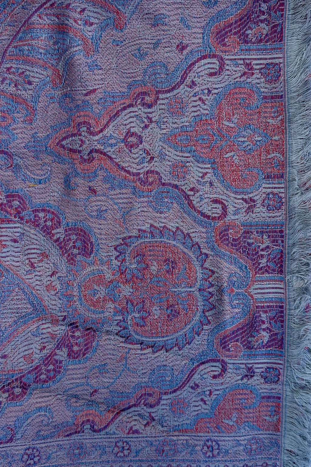 Cashmere & Bamboo Scarf In Hyacinth