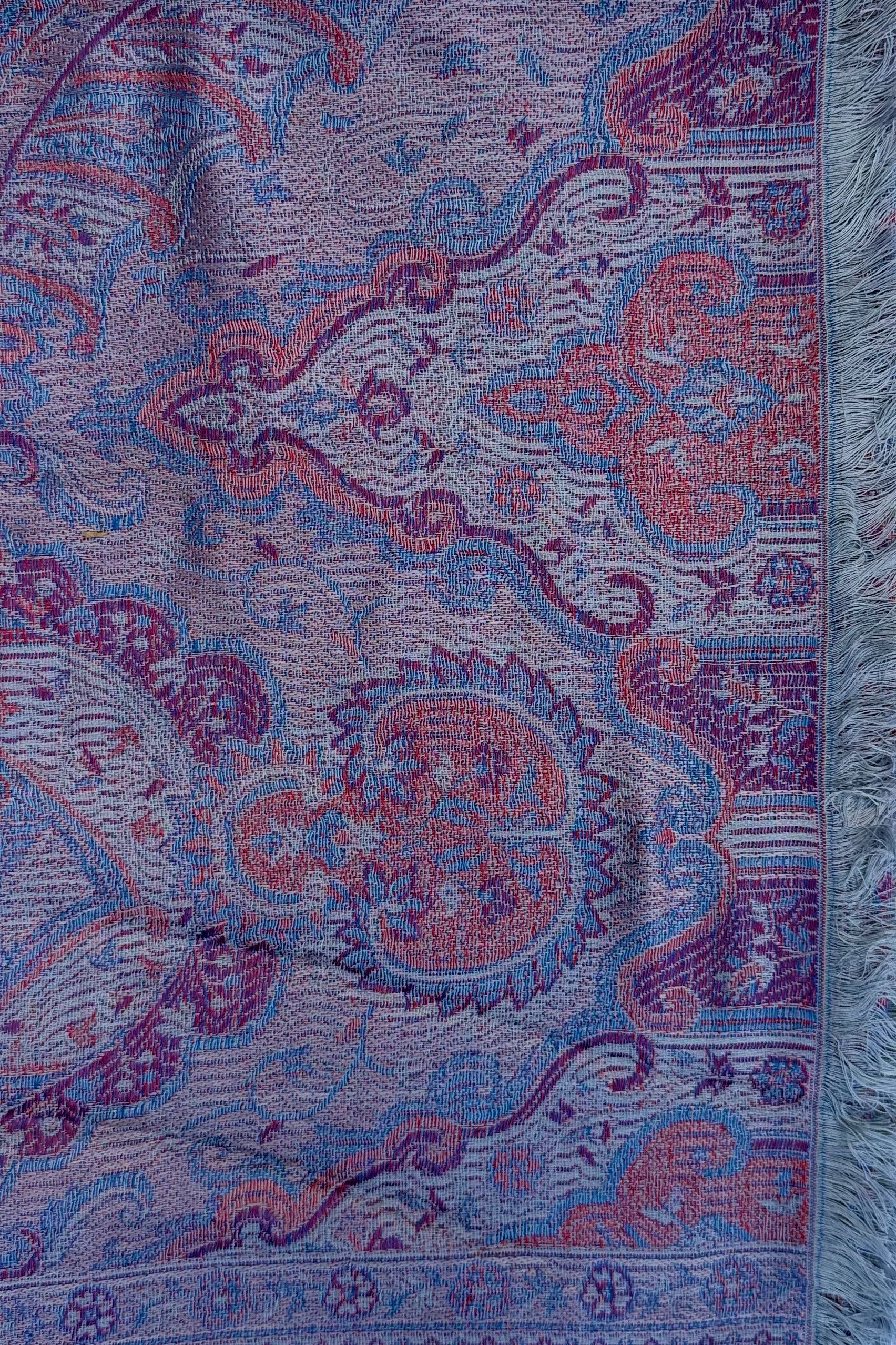 Cashmere & Bamboo Scarf In Hyacinth