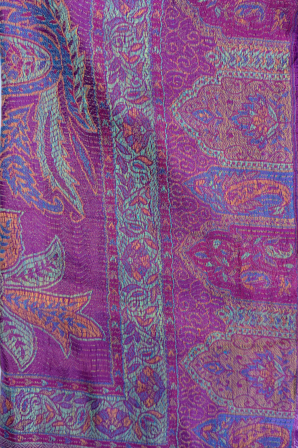 Cashmere & Bamboo Scarf In Vivid Violet