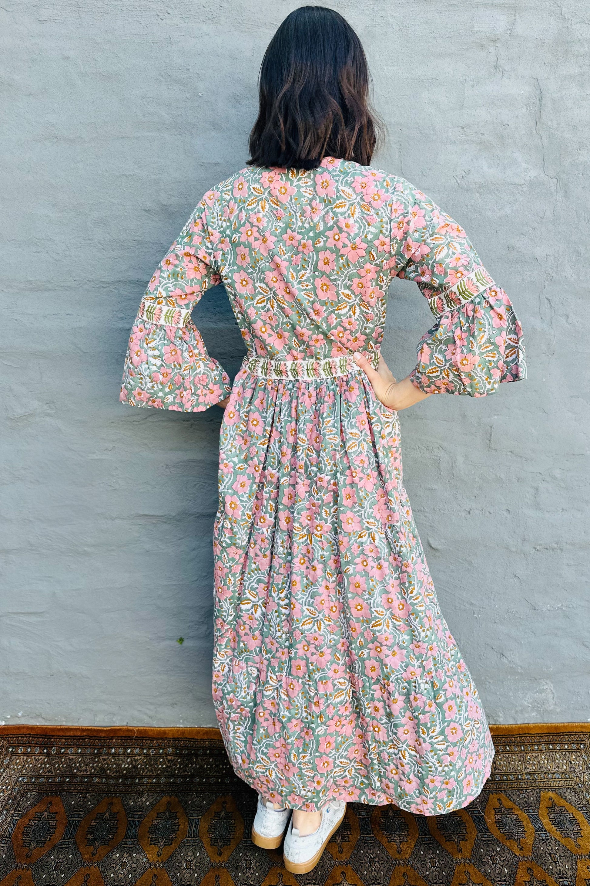 Azura Dress In Pink Petunia