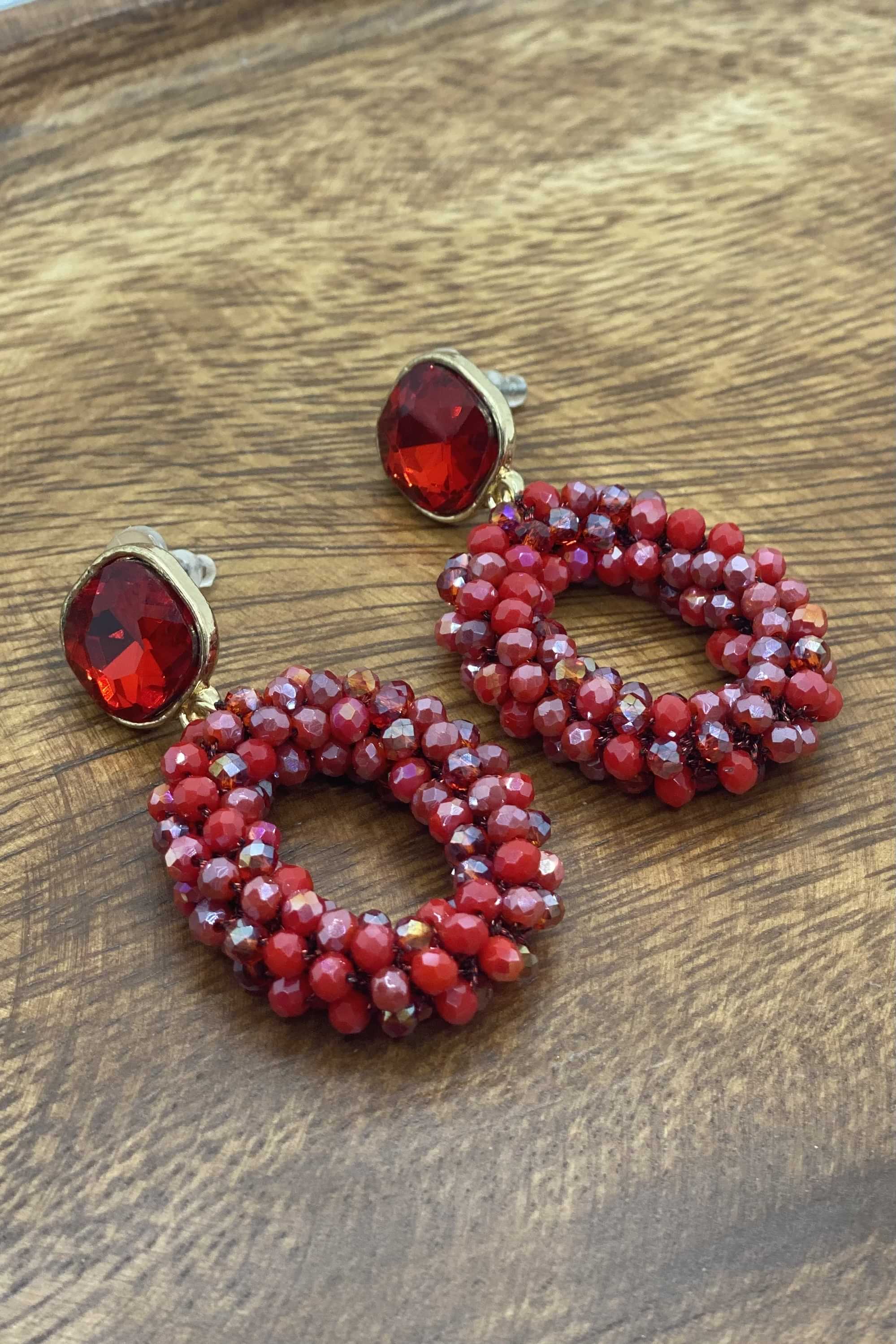 Scarlett Beaded Earrings