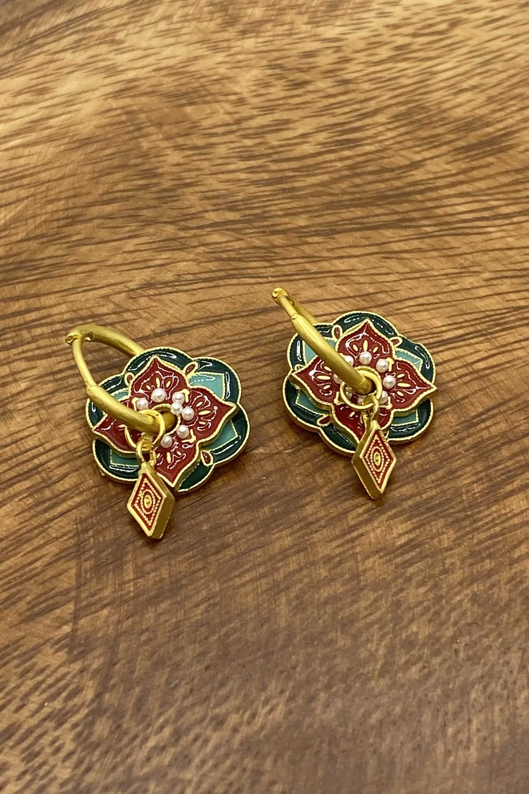 Margot Hoop Earrings