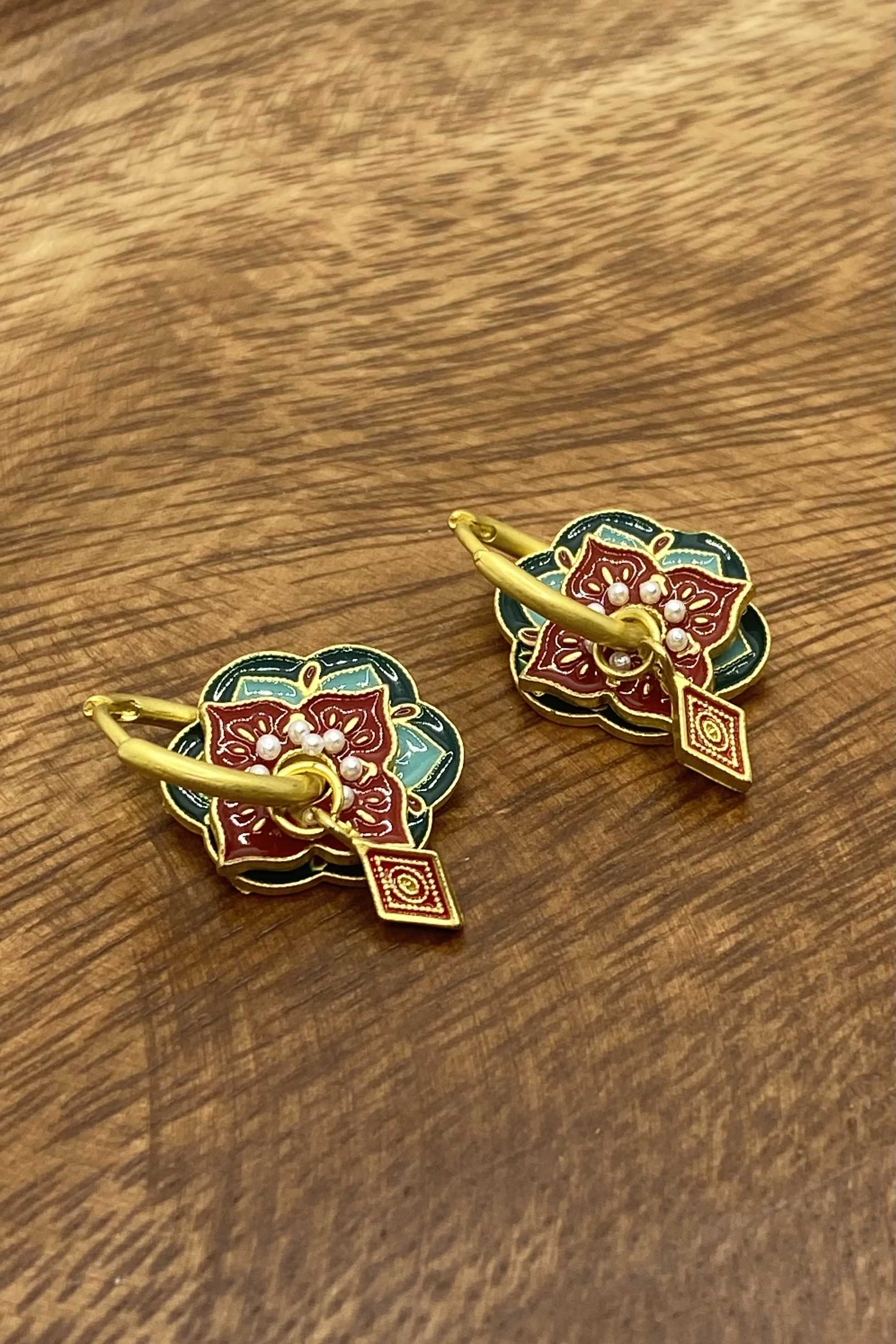 Margot Hoop Earrings