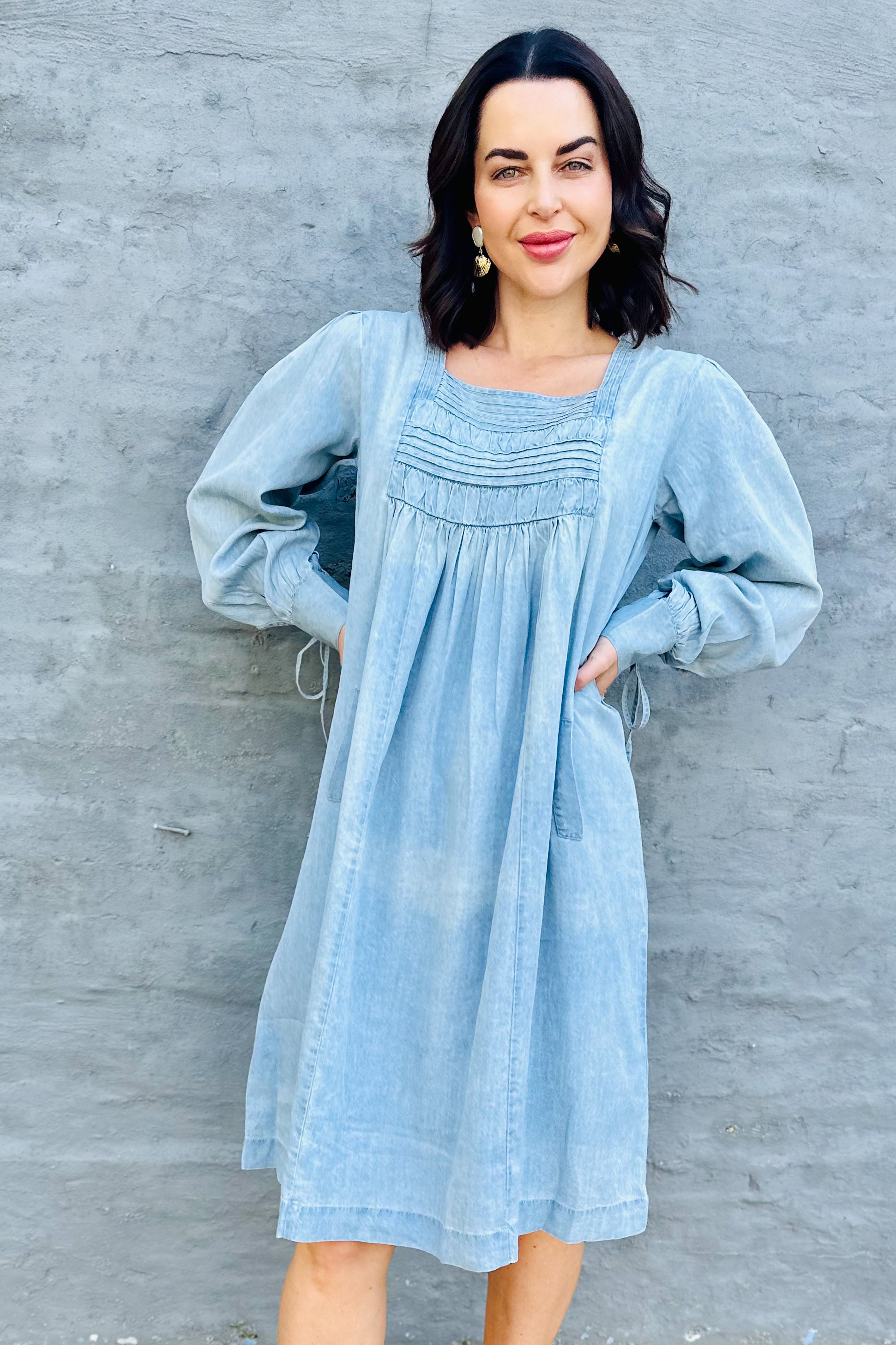 Sarita Denim Dress