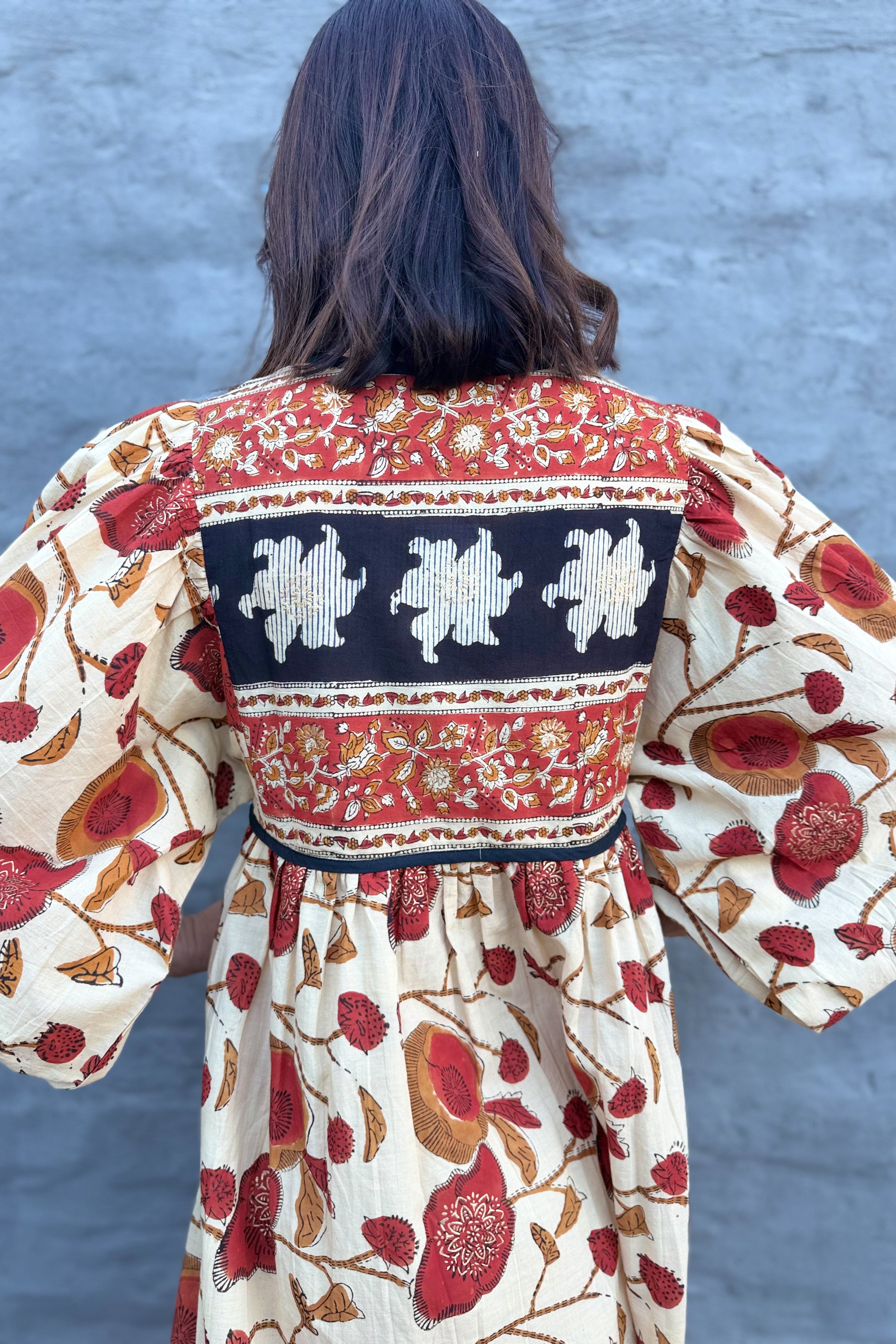 Scarlet Poppy Short Boho Dress