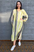 Kiara Dress In Lime