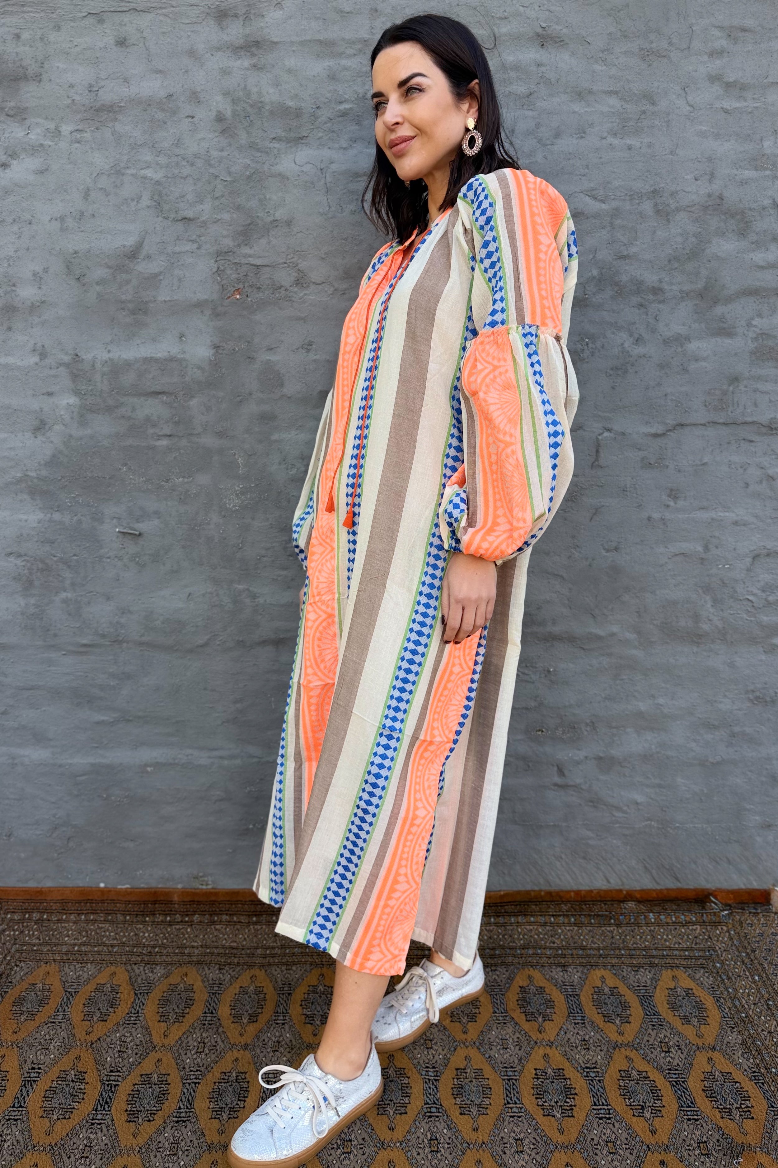 Kiara Dress In Flame