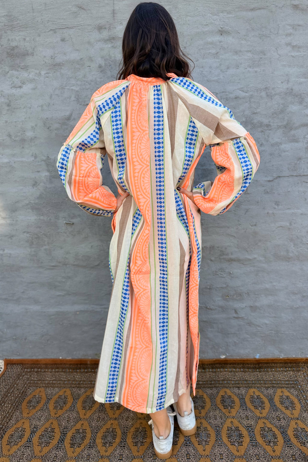 Kiara Dress In Flame