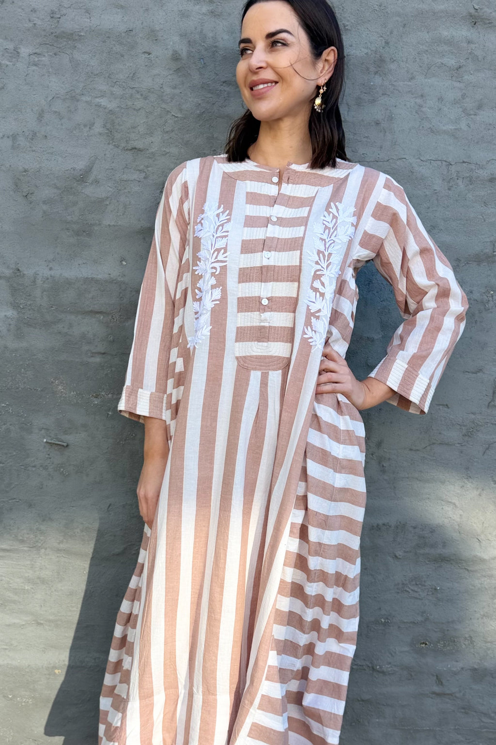Josephine Dress In Naturals
