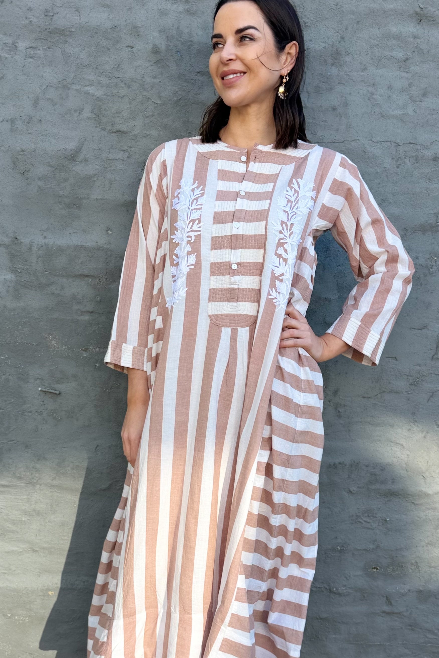 Josephine Dress In Naturals