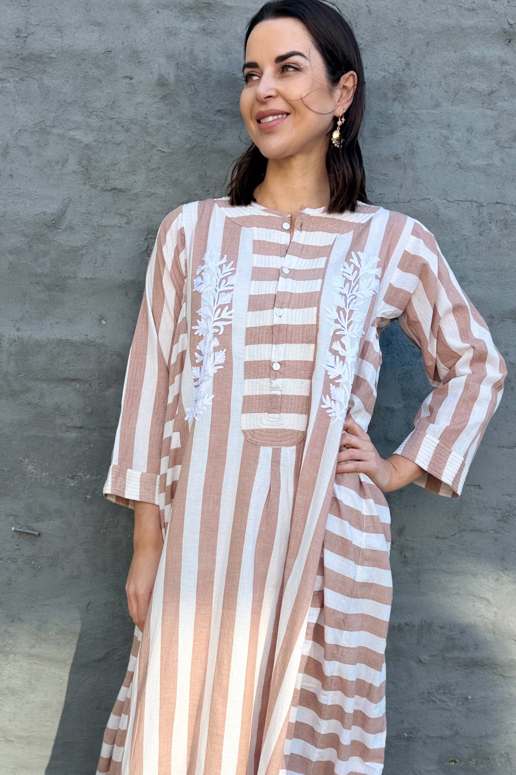 Josephine Dress In Naturals