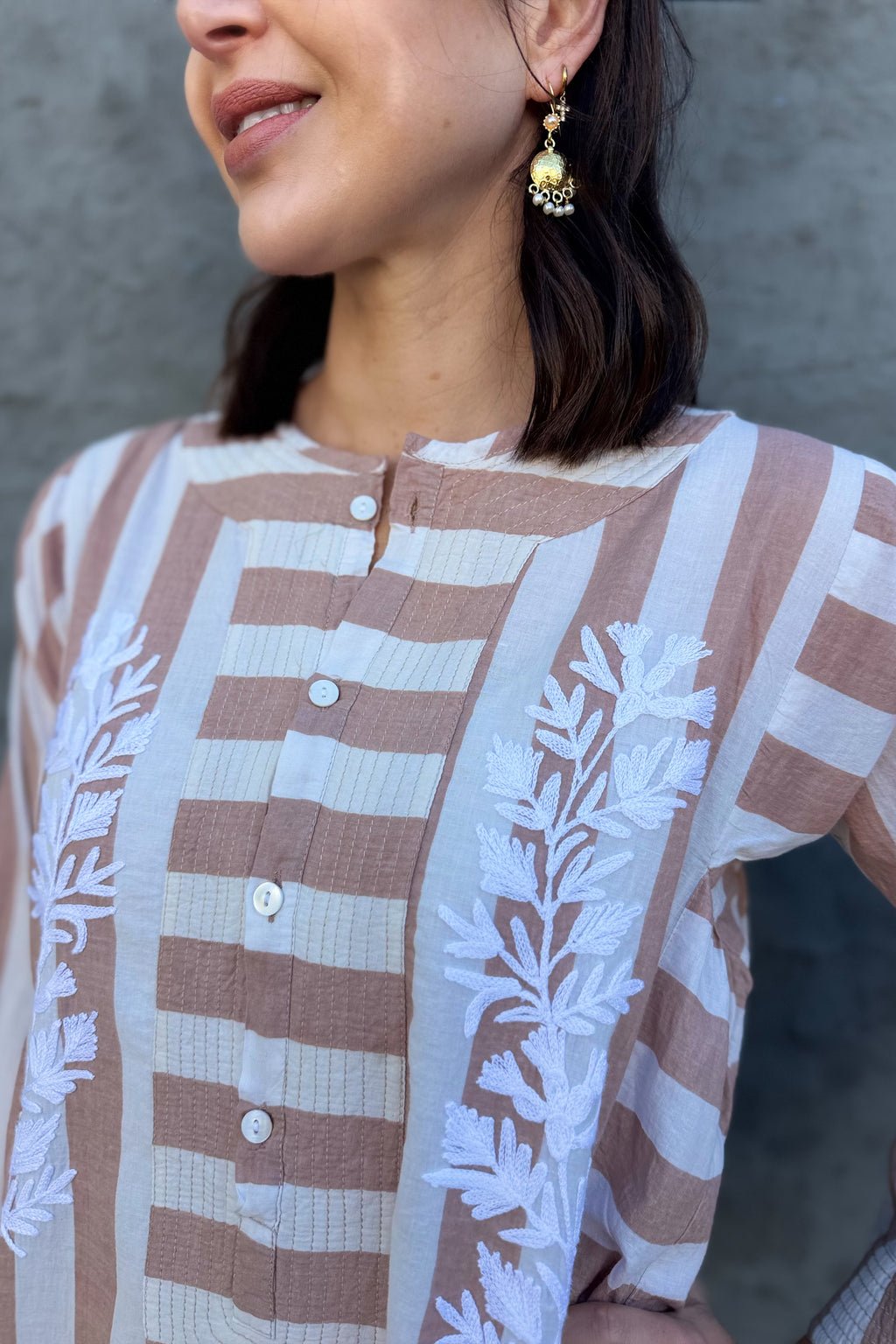 Josephine Dress In Naturals