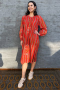 Valentina Dress In Flame