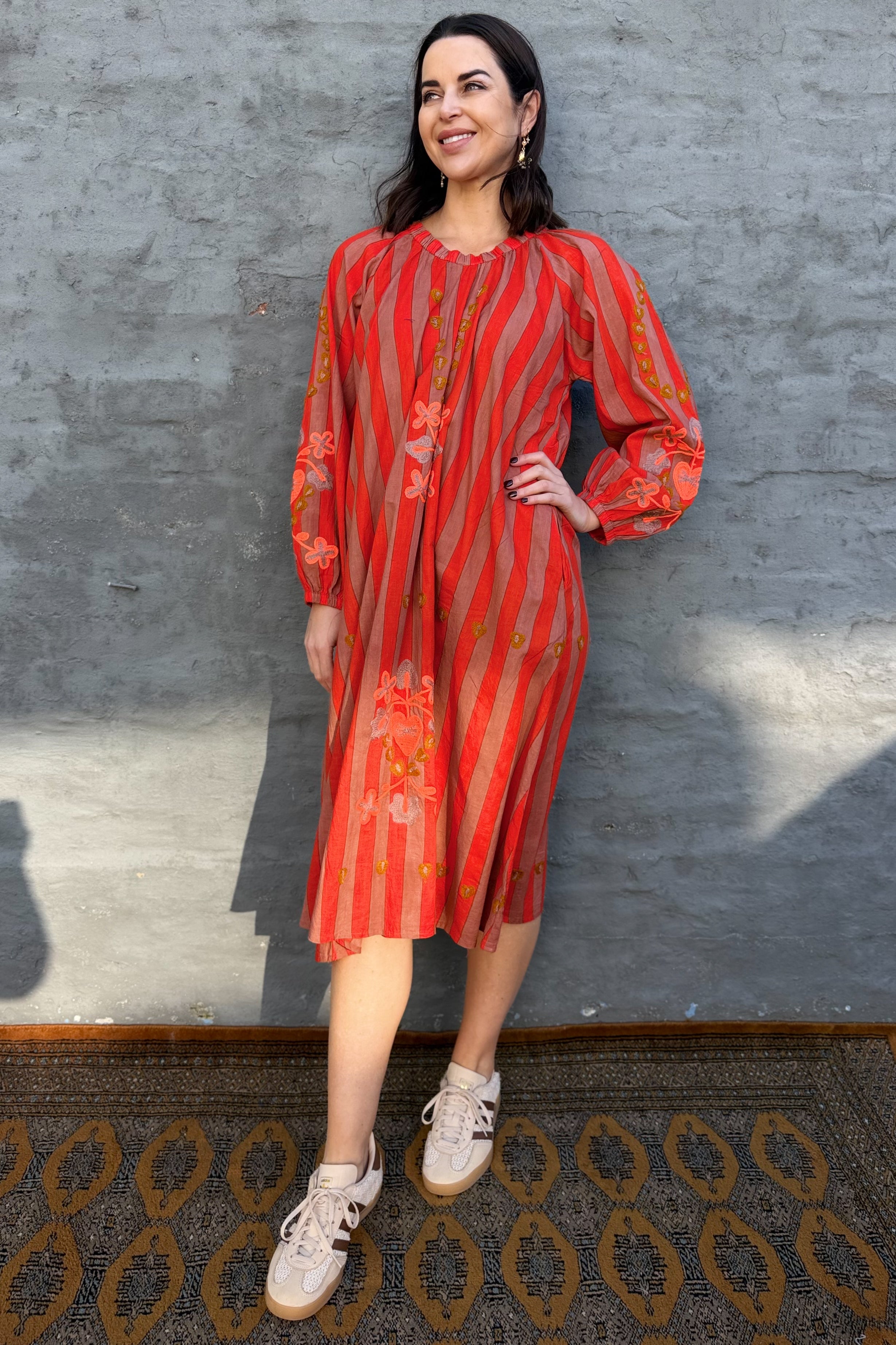 Valentina Dress In Flame