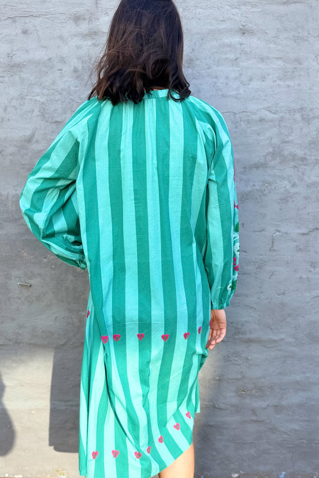 Valentina Dress In Turquoise