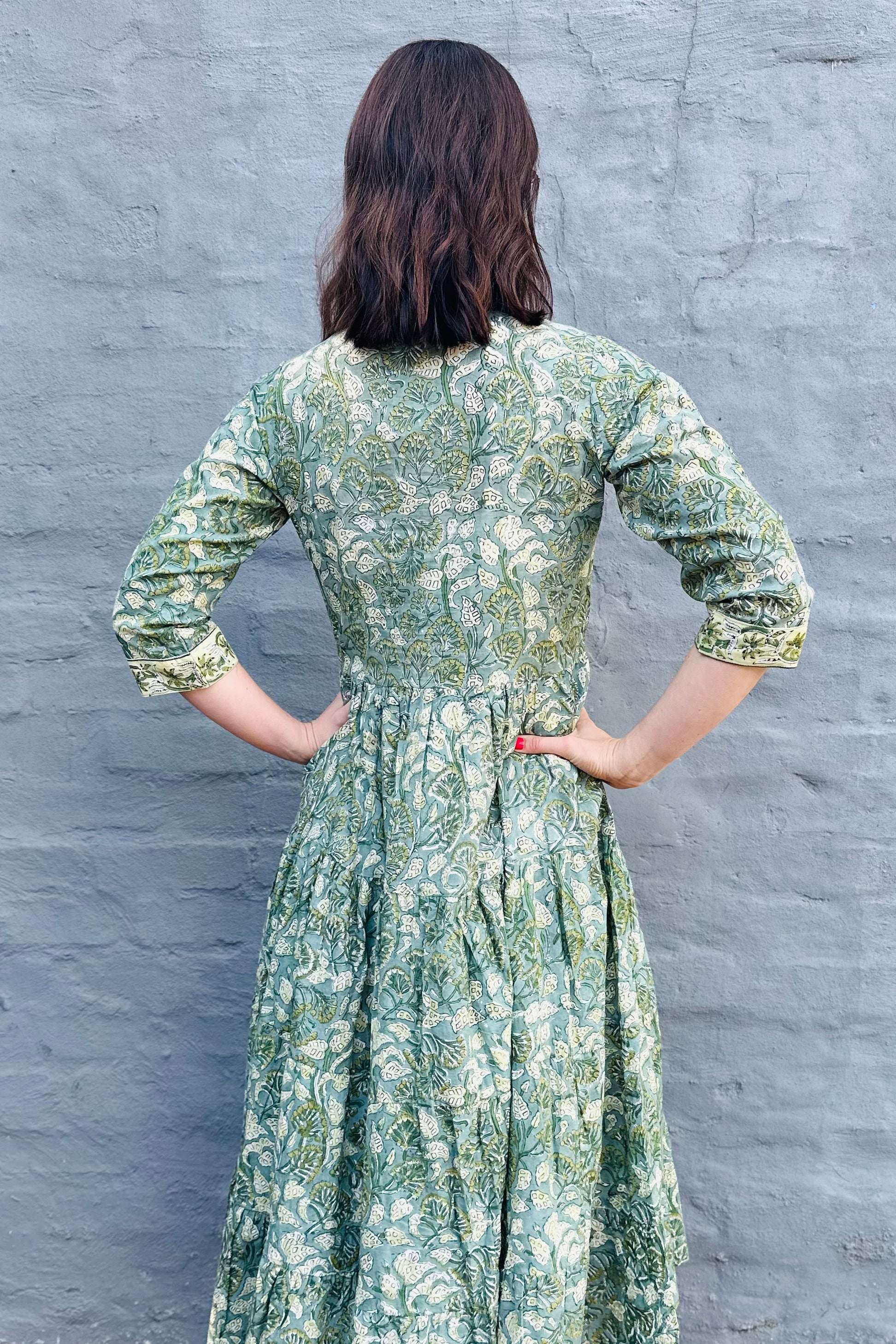 Emily Dress In Sage