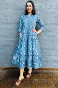 Emily Dress In Dove Blue
