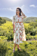 Harisha Pintuck Dress