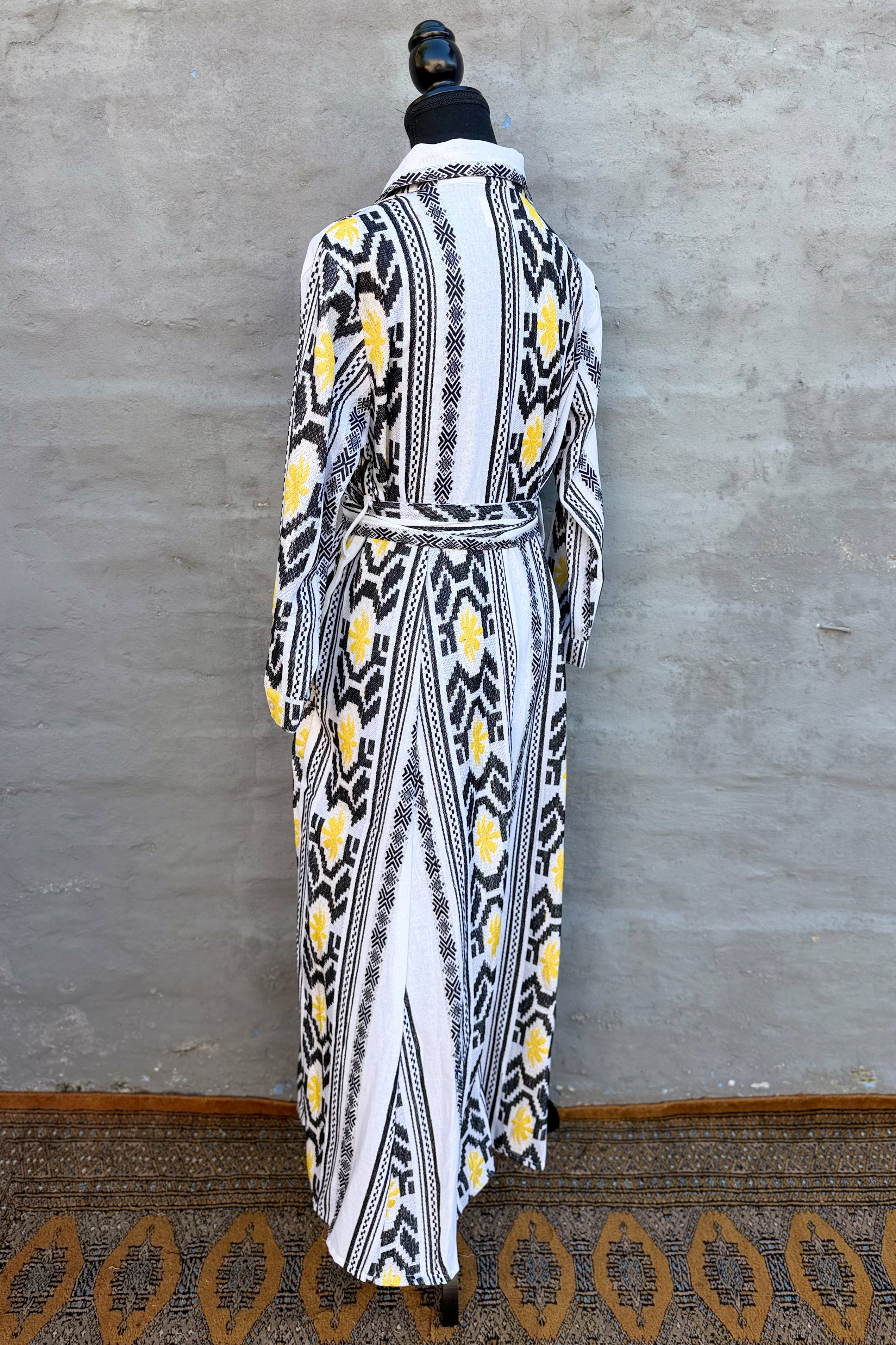 Shaya Shirt Dress In Tribal Sun