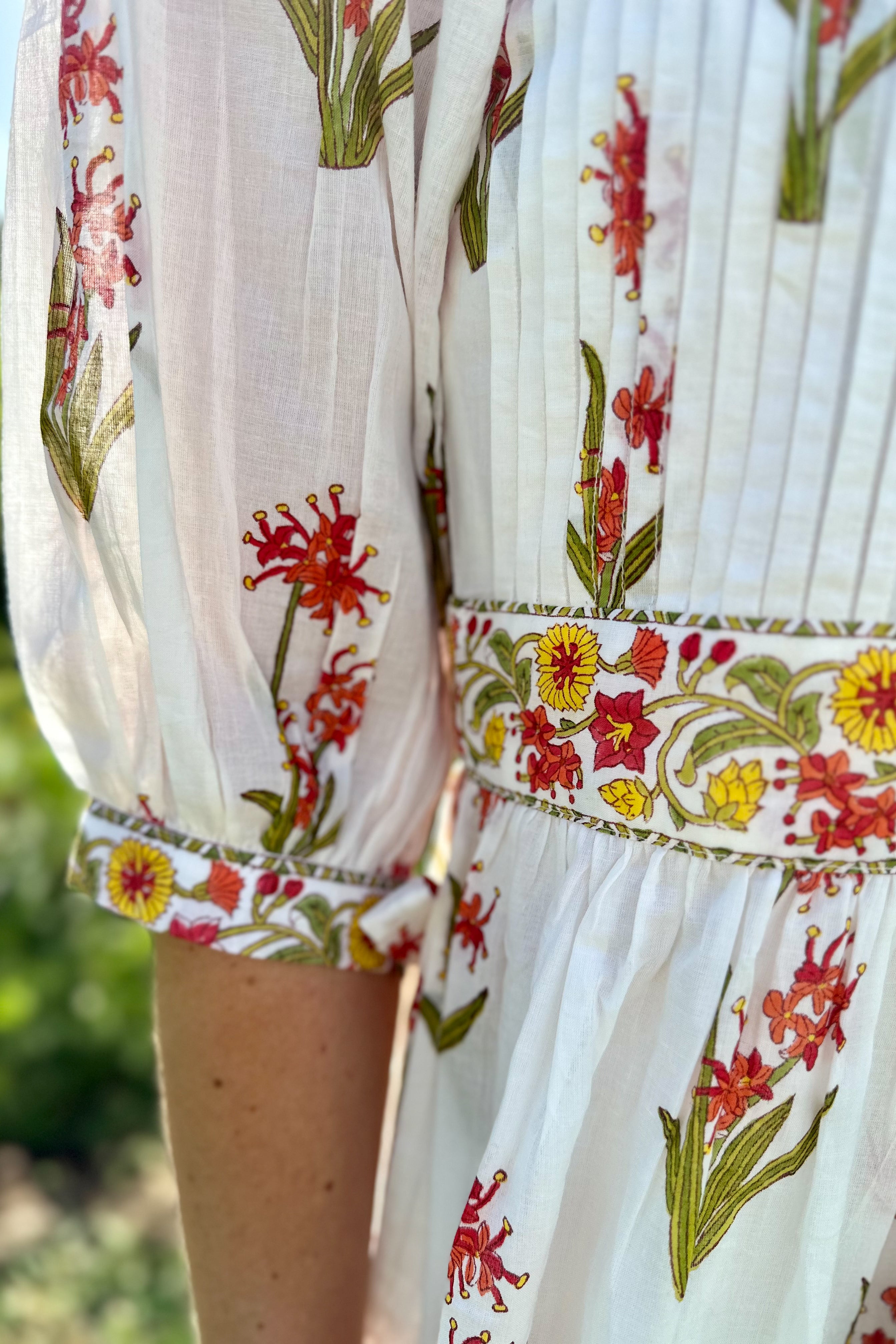 Harisha Pintuck Dress