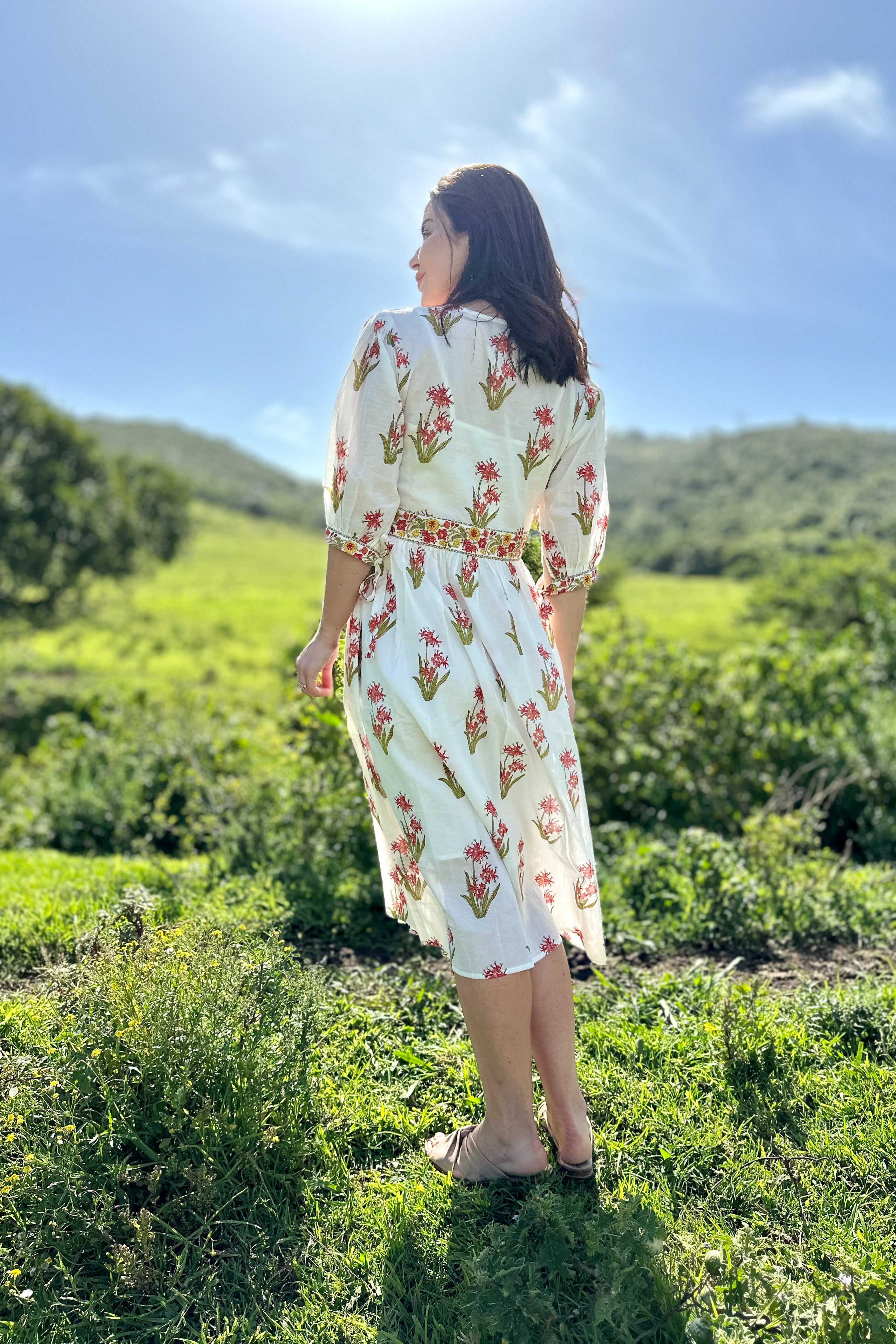 Harisha Pintuck Dress