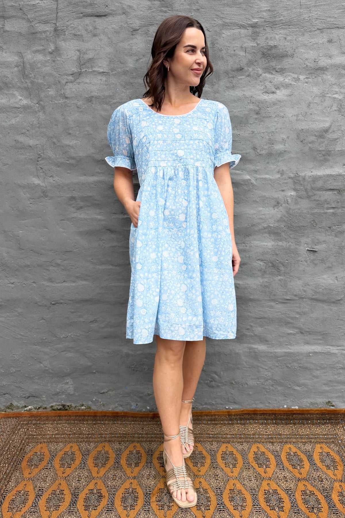 Josie Dress In Sky