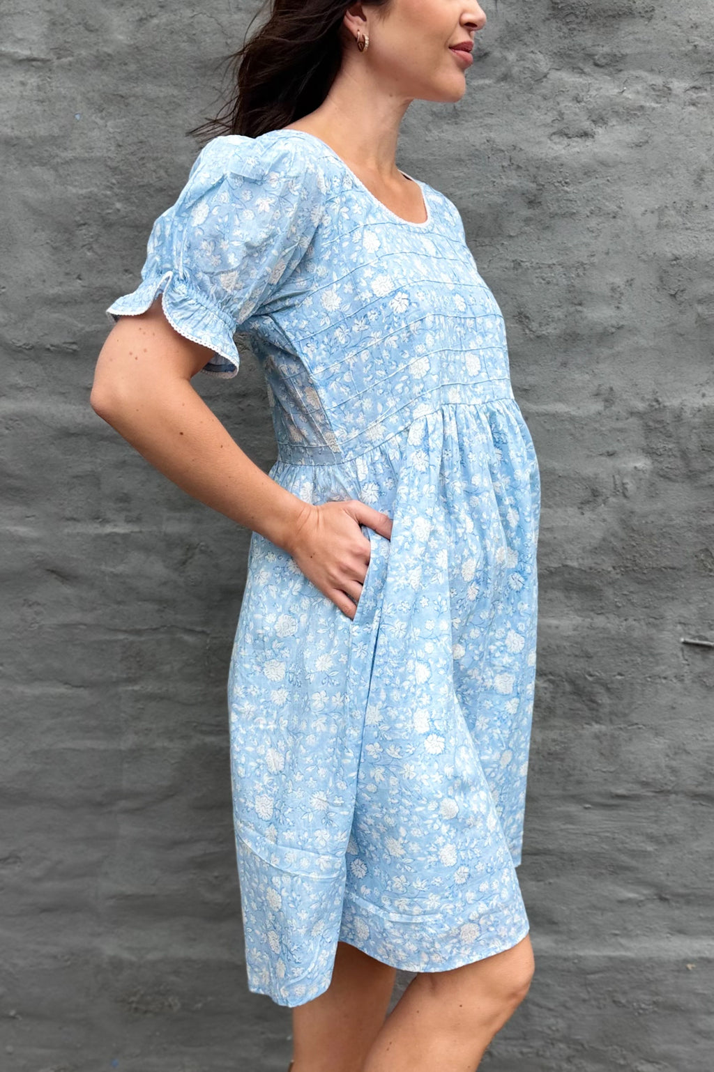 Josie Dress In Sky