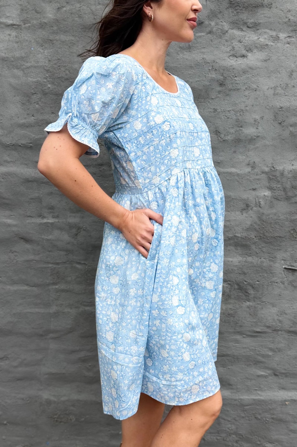 Josie Dress In Sky
