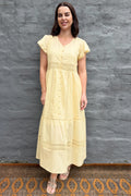 Binita Dress In Butter