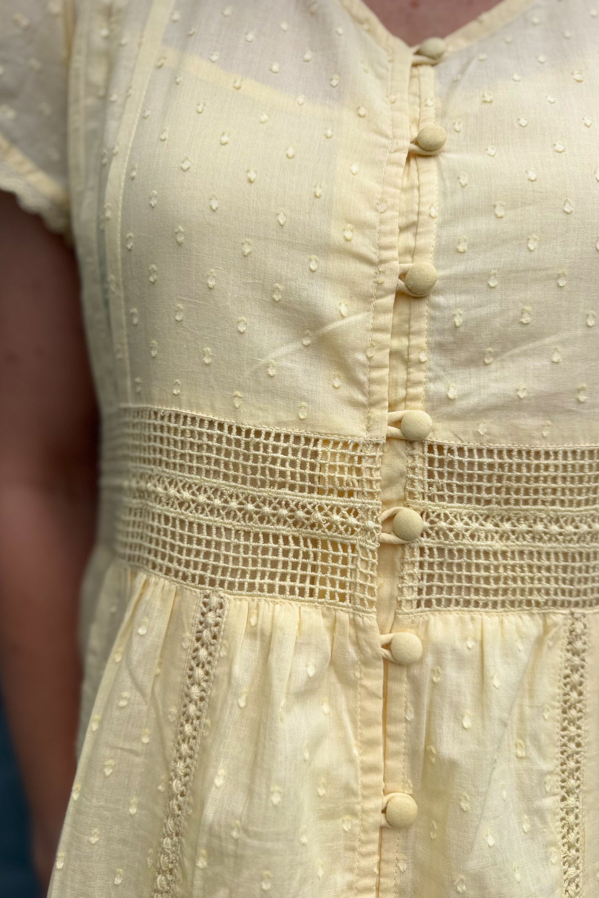 Binita Dress In Butter