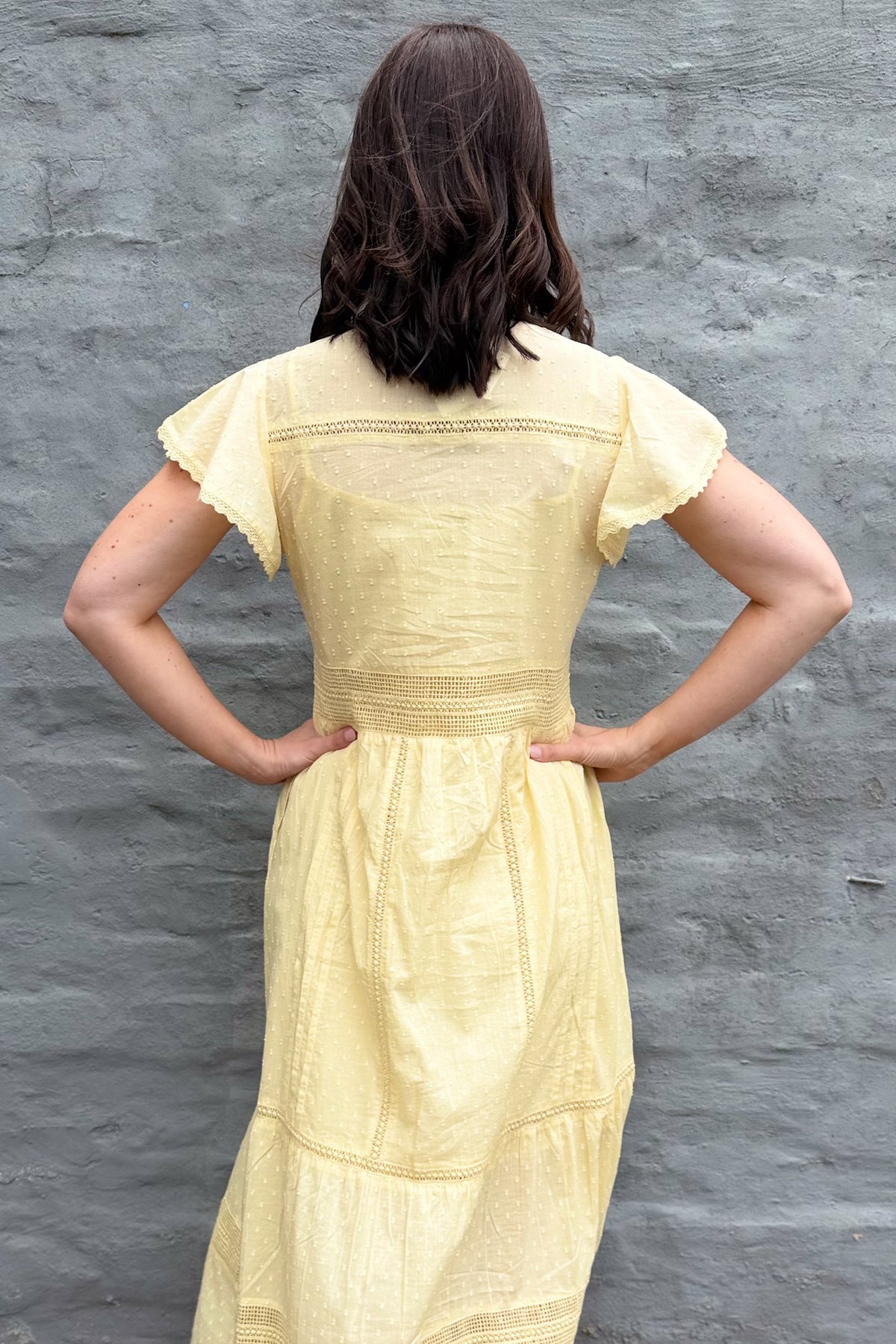 Binita Dress In Butter