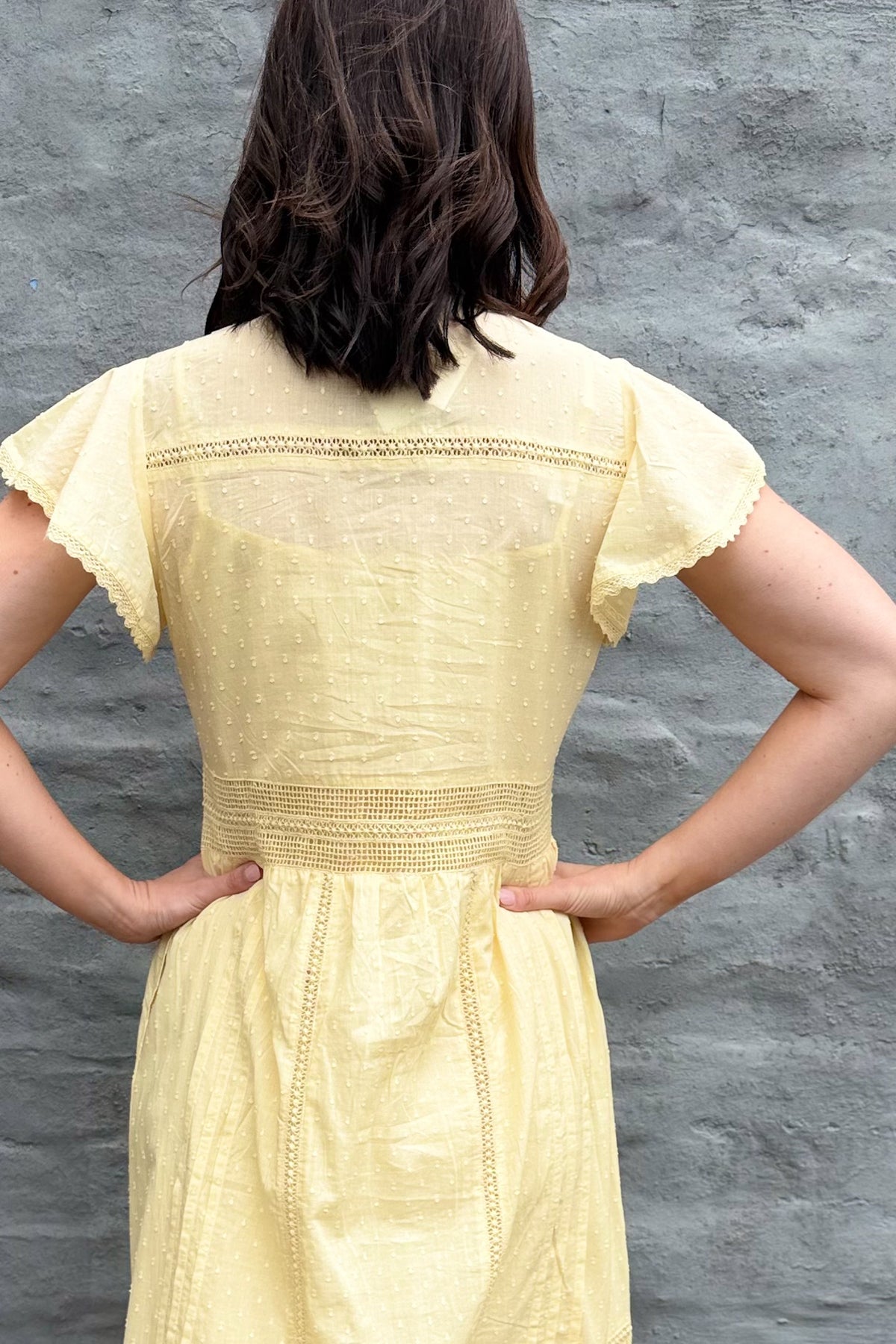 Binita Dress In Butter