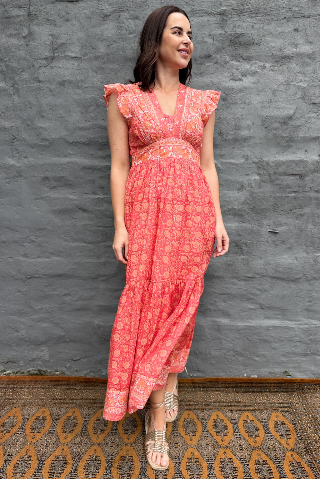 Nina Dress In Sunset