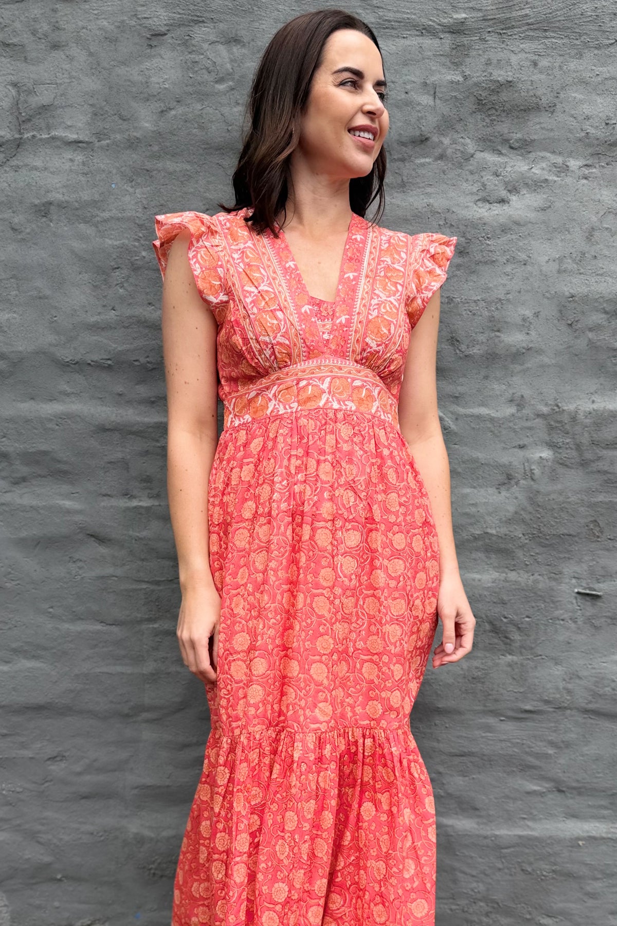 Nina Dress In Sunset