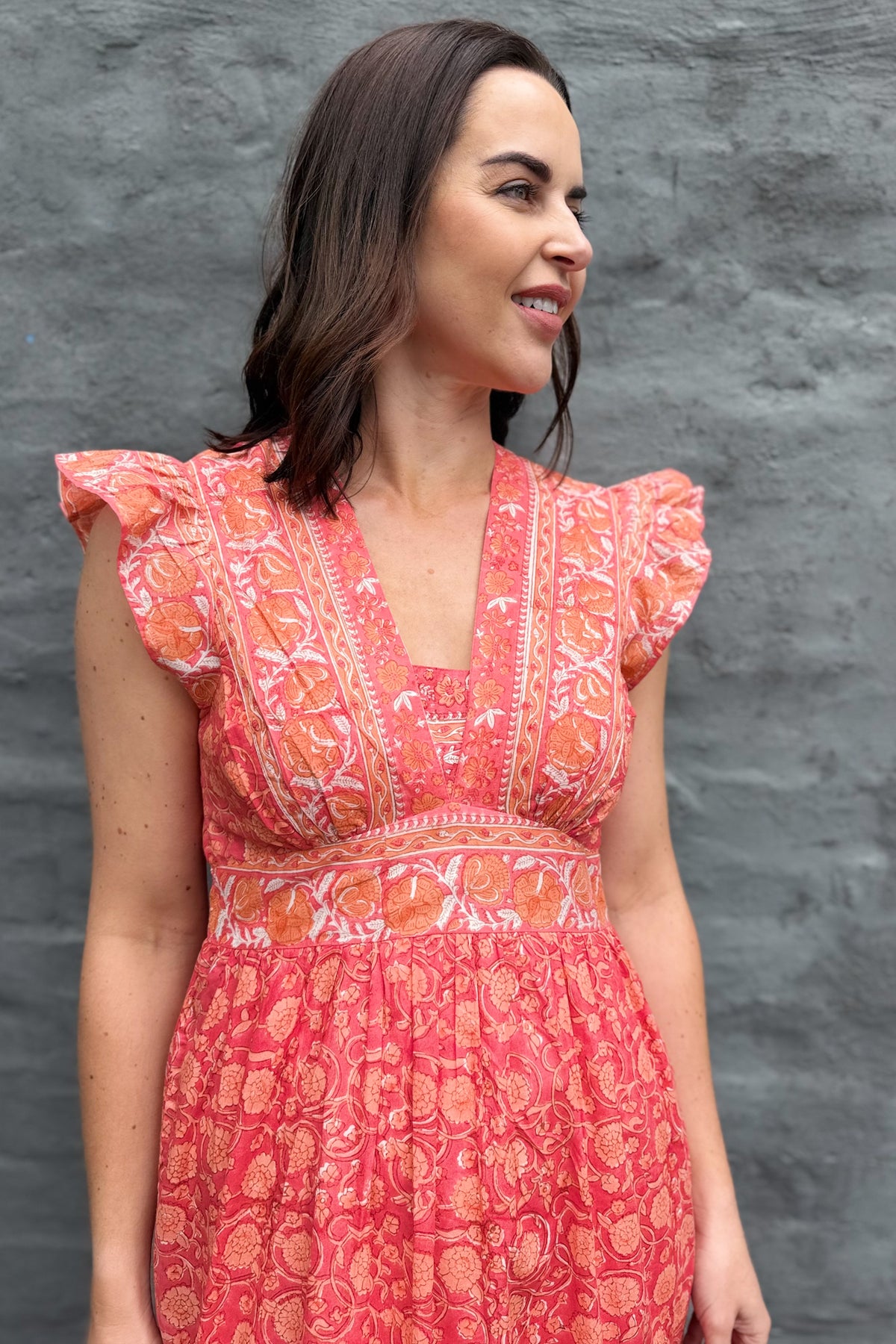 Nina Dress In Sunset