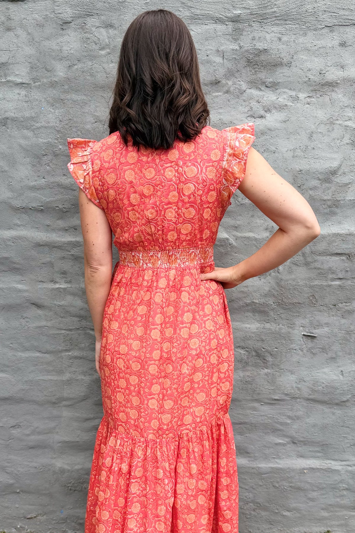 Nina Dress In Sunset